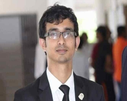 সিলেটে পূজনের উপর হামলা: এক আসামিকে ধরে পুলিশে সোপর্দ